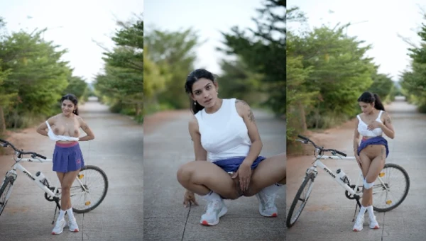 Reshmi R Nair – Bicycle Shoot 2024 OnlyFans Hindi Porn Video 